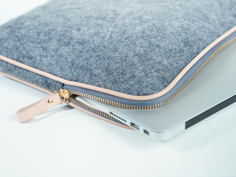 樂洋・Leyan- Effortless Chic13吋電腦包(Macbook)－深深灰