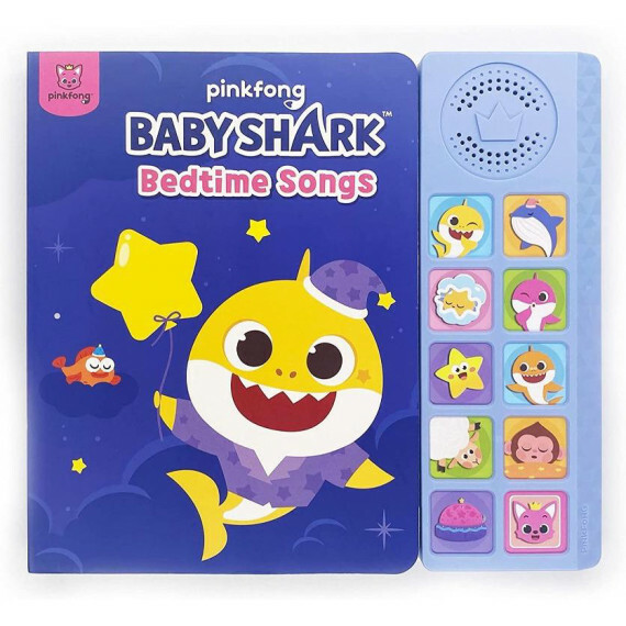 Pinkfong x Babyshark Bedtime Songs 發聲圖書