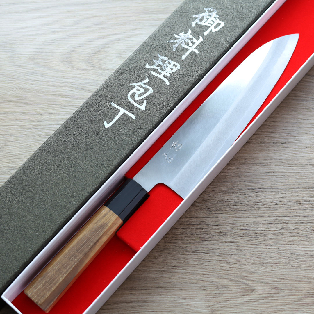 初心 白浜 牛刀 210mm 白紙鋼