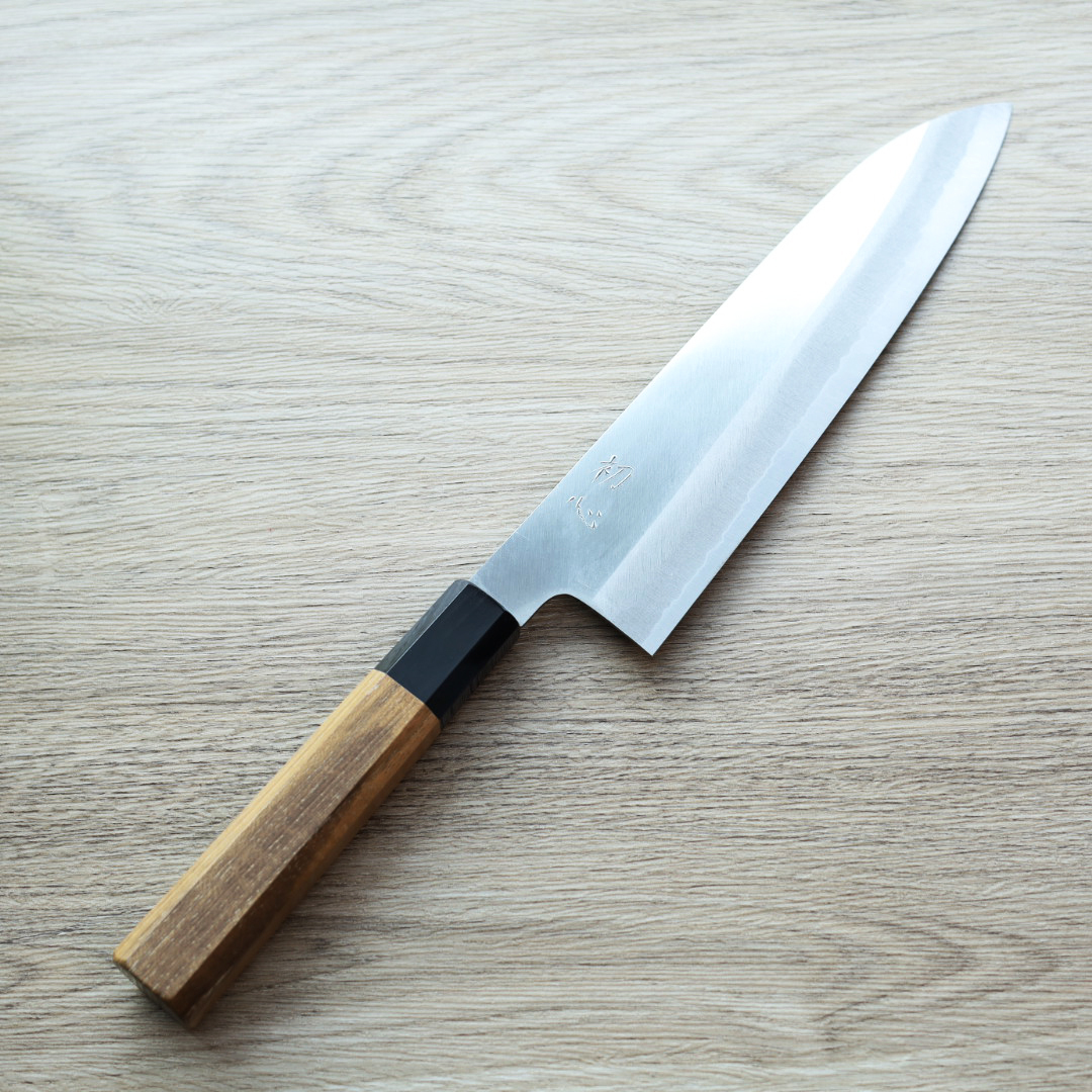 初心 白浜 牛刀 210mm 白紙鋼