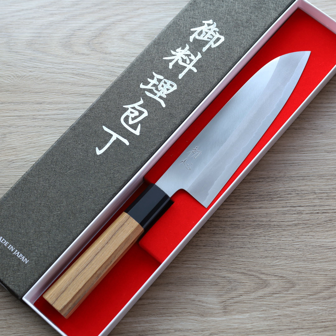 初心 白浜 三德 180mm 白紙鋼