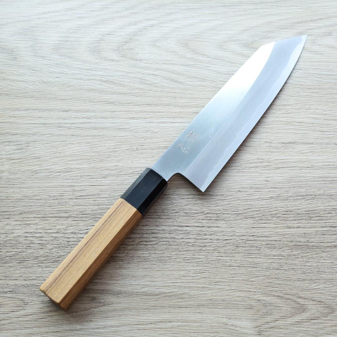 初心 白浜 文化刀 180mm 白紙鋼