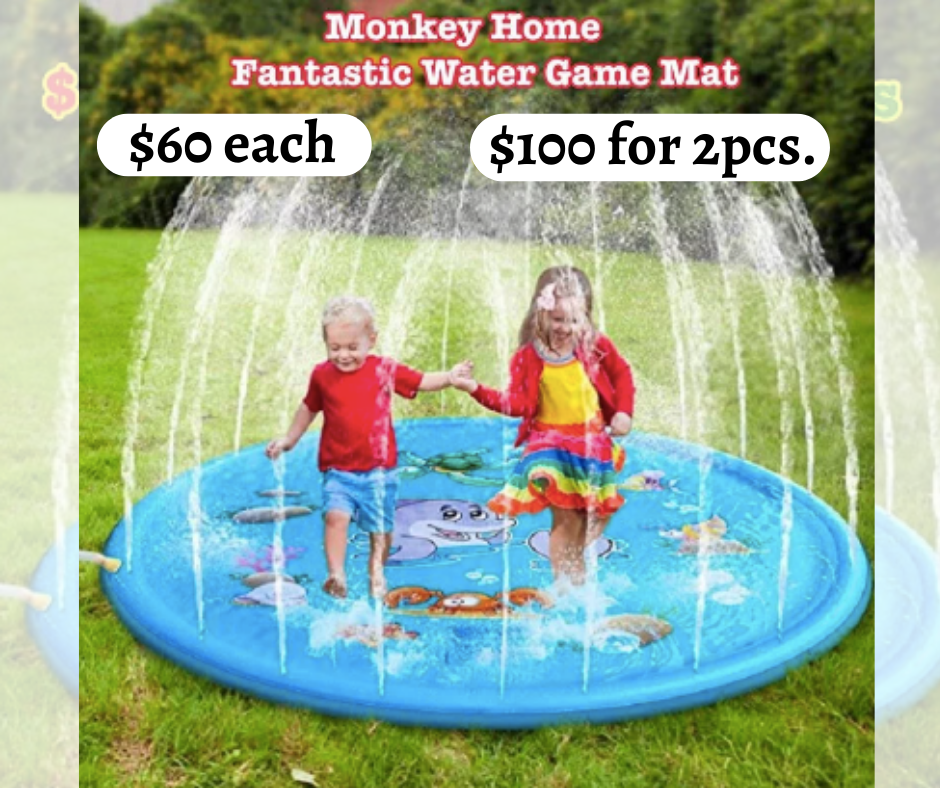 Monkey Home Fantastic Water Game Mat