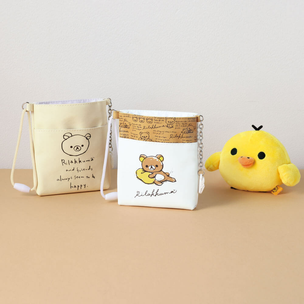 [預購] 鬆弛熊 合成皮革多功能袋