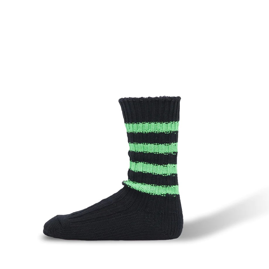 [現貨] Decka DE-29 Stripes Socks 3rd Black Green