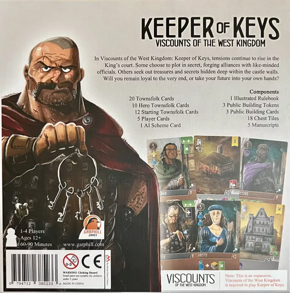 Viscounts of the West Kingdom: Keeper of Keys