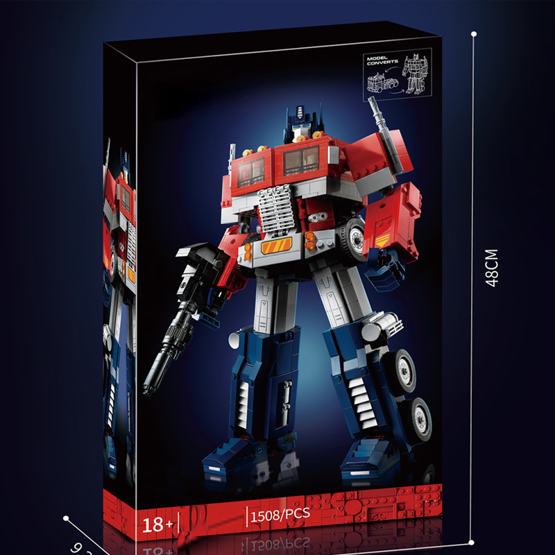 Transformers Optimus Prime Building Set Fit Lego Blocks NO BOX NA10203