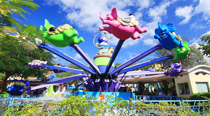 麗寶樂園 飛象藍天