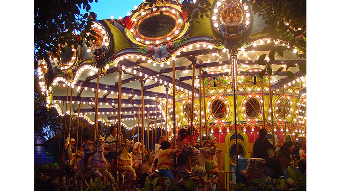 麗寶樂園 旋轉木馬