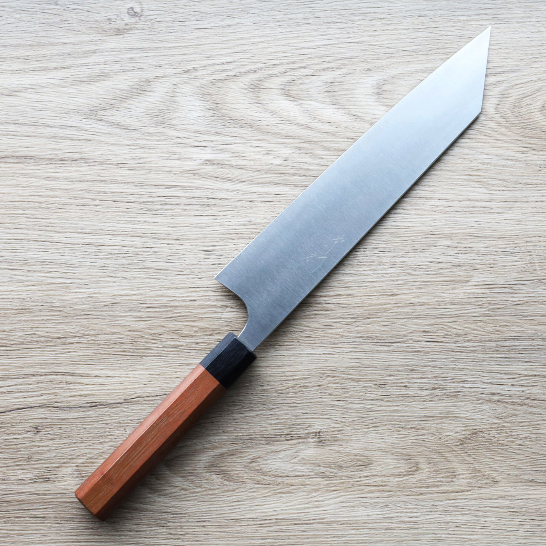 甲鉄 柴田崇行 牛刀 240mm SG2粉末HSS鋼/付鞘