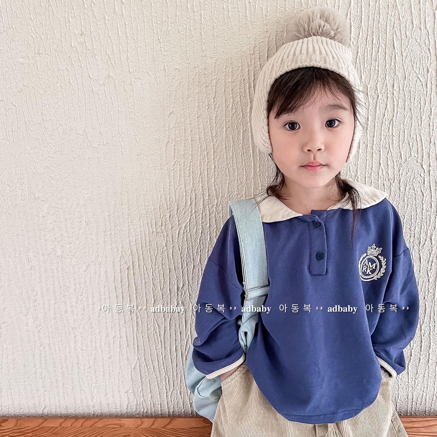 學院風大翻領上衣