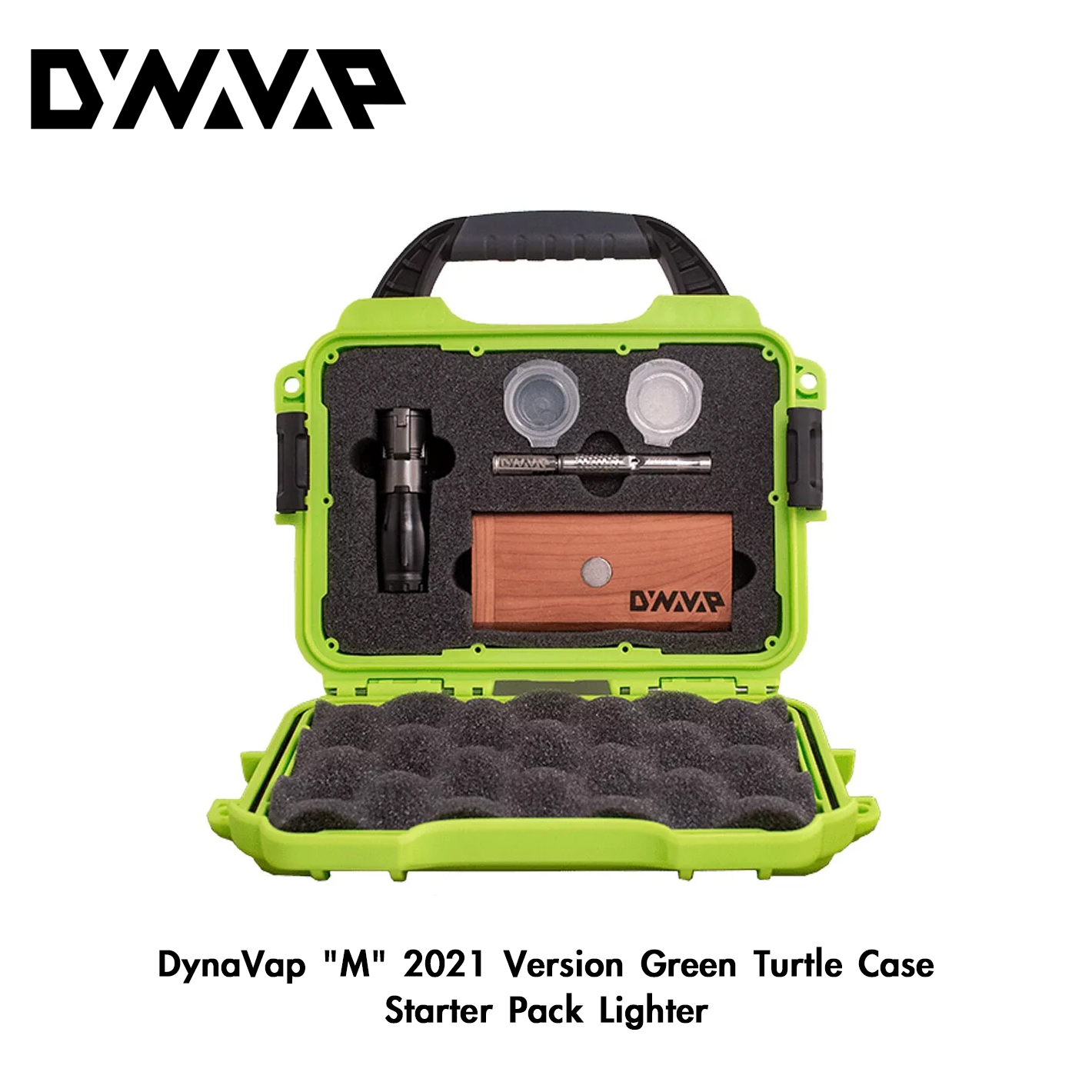 🇺🇸DynaVap -  "M" 2021 Version Green Turtle Case Starter Pack Lighter 原廠工具箱