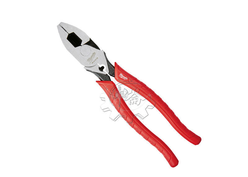 ＊中崙五金【附發票】美沃奇 9"高槓桿壓接/電工鉗 48-22-6100 鋼絲鉗