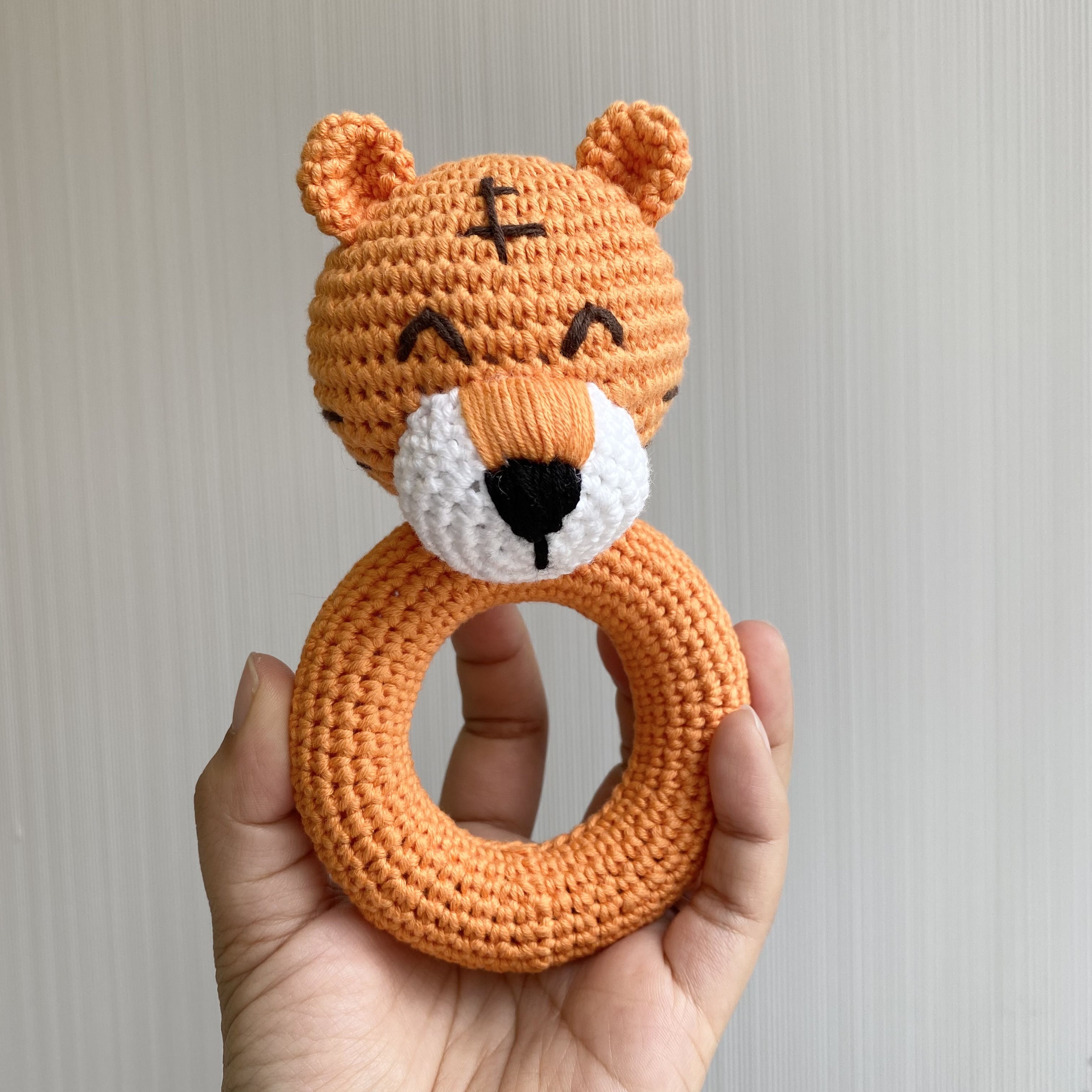 小虎手搖鈴玩具