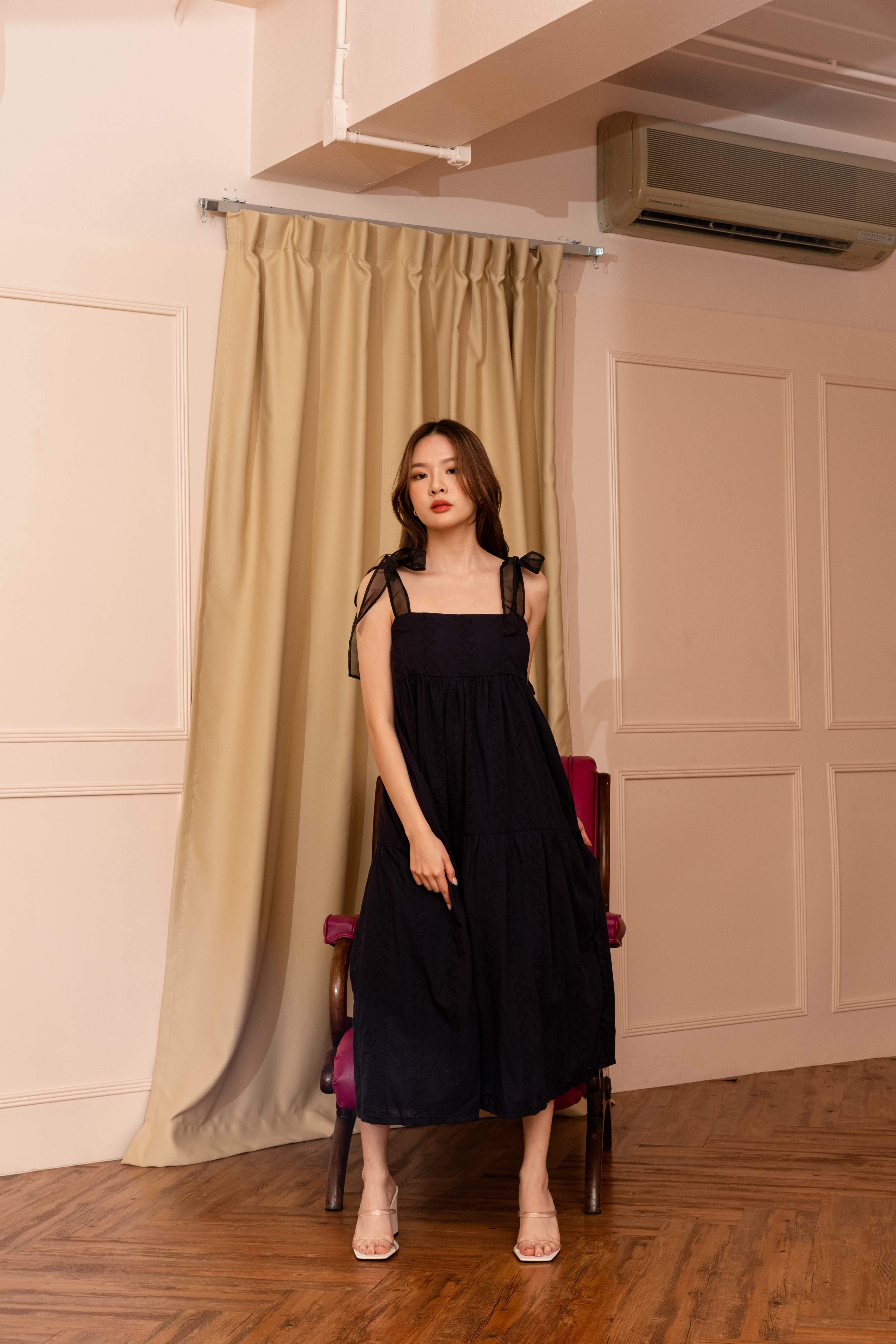 Peggy Broderie Dress