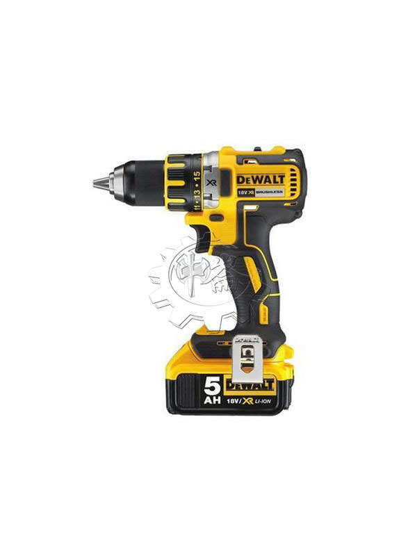 ＊中崙五金【附發票】得偉 18V 無碳刷電鑽調扭起子機 DCD790P2(電池5.0Ah*2 )