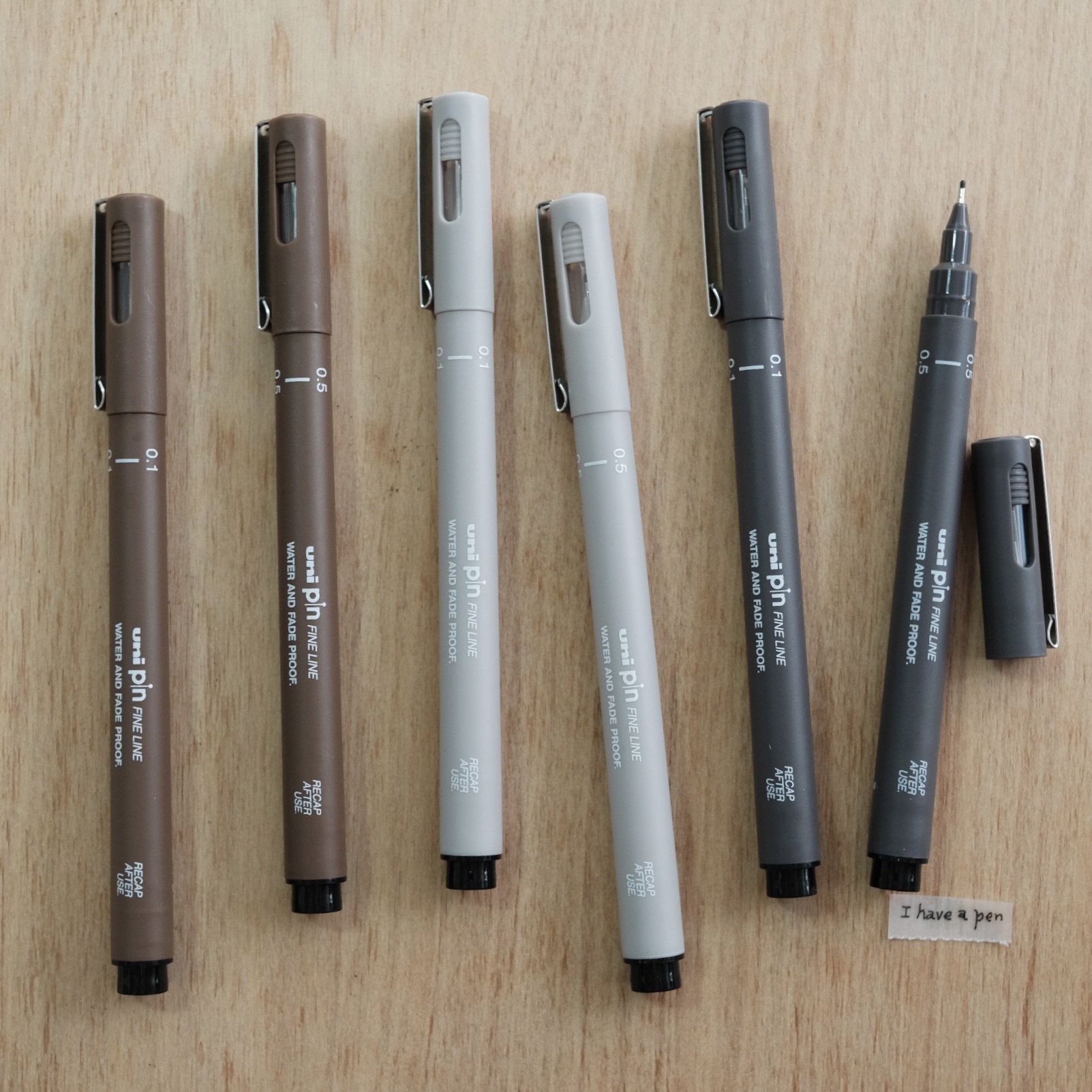 UNI PIN 綜合色 代針筆 單支 / 三菱 日本