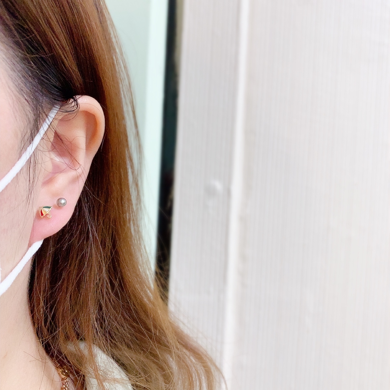 Luccica  彩色傘子耳環