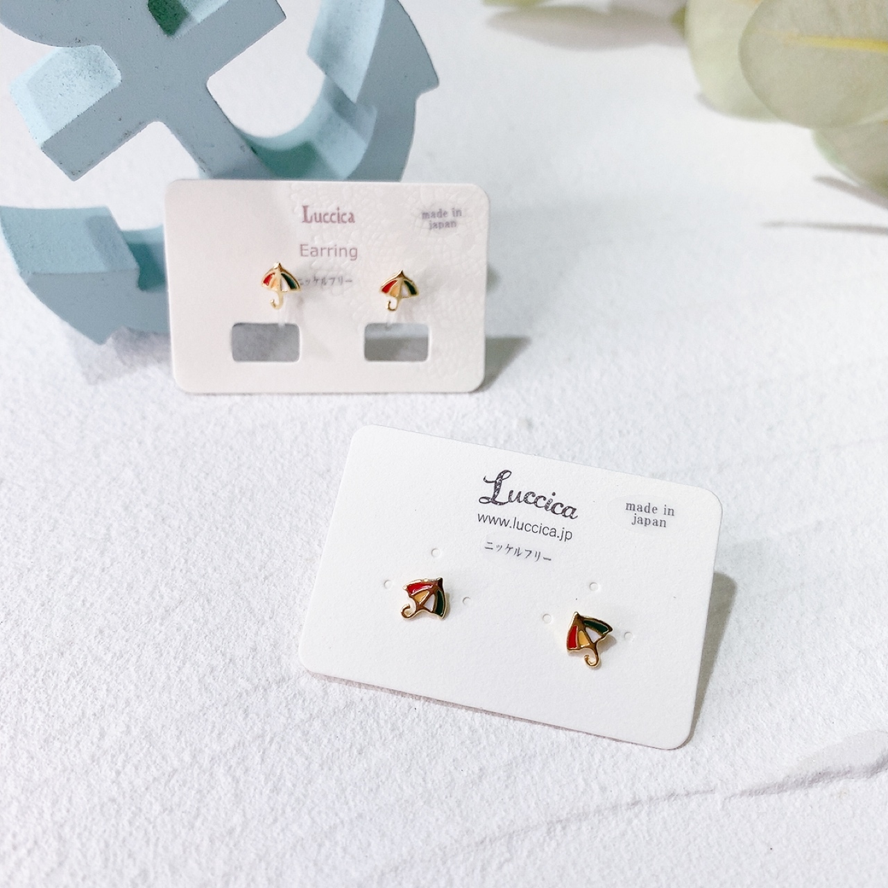 Luccica  彩色傘子耳環