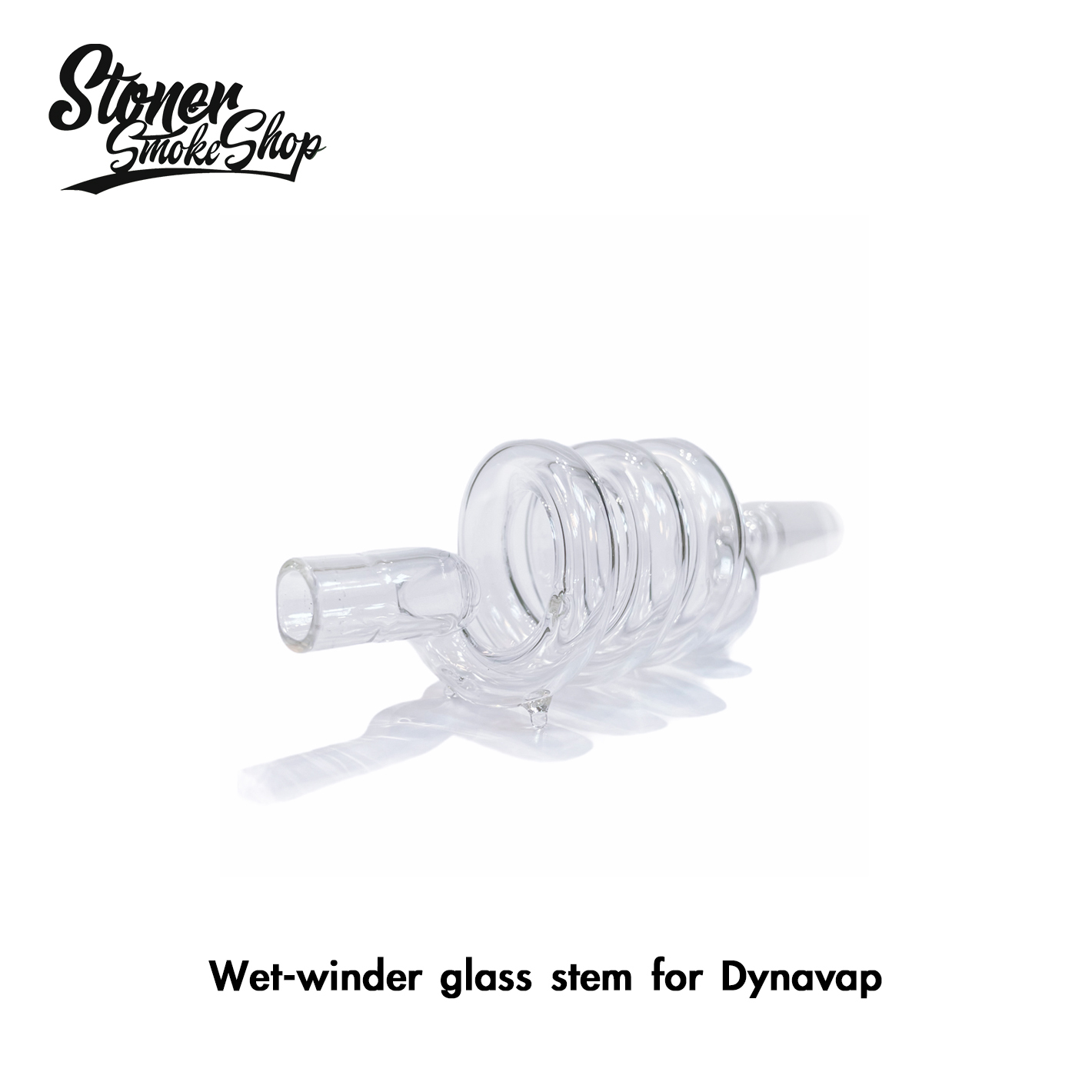 🇹🇼Stoner Smoke Shop - Wet-Winder Glass Stem For Dynavap 冷卻旋轉玻璃轉接頭