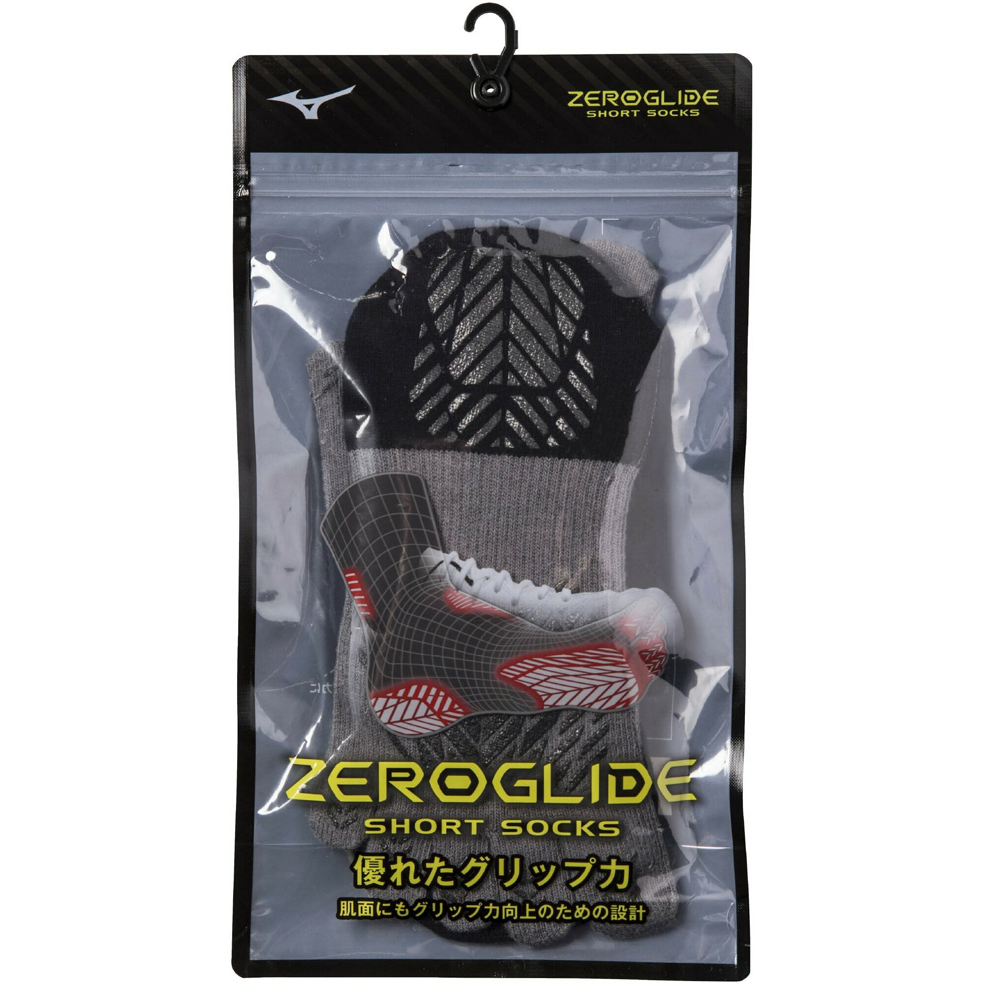 【 日本直送】Mizuno Zero Glide 短襪5指運動襪足球橄欖球及踝襪 