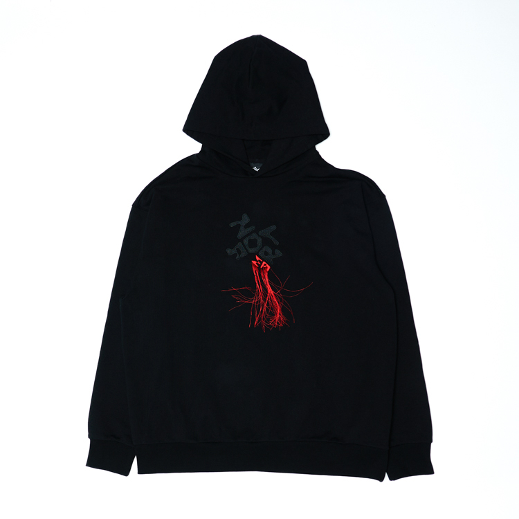 NOTFORME Logo Tassel Embroidery Hoodie