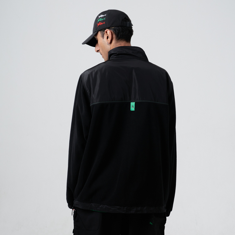 Men's Logo-print Zipped Fleece Jacket