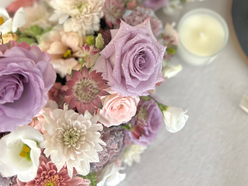 商業活動場地佈置-桌花佈置1