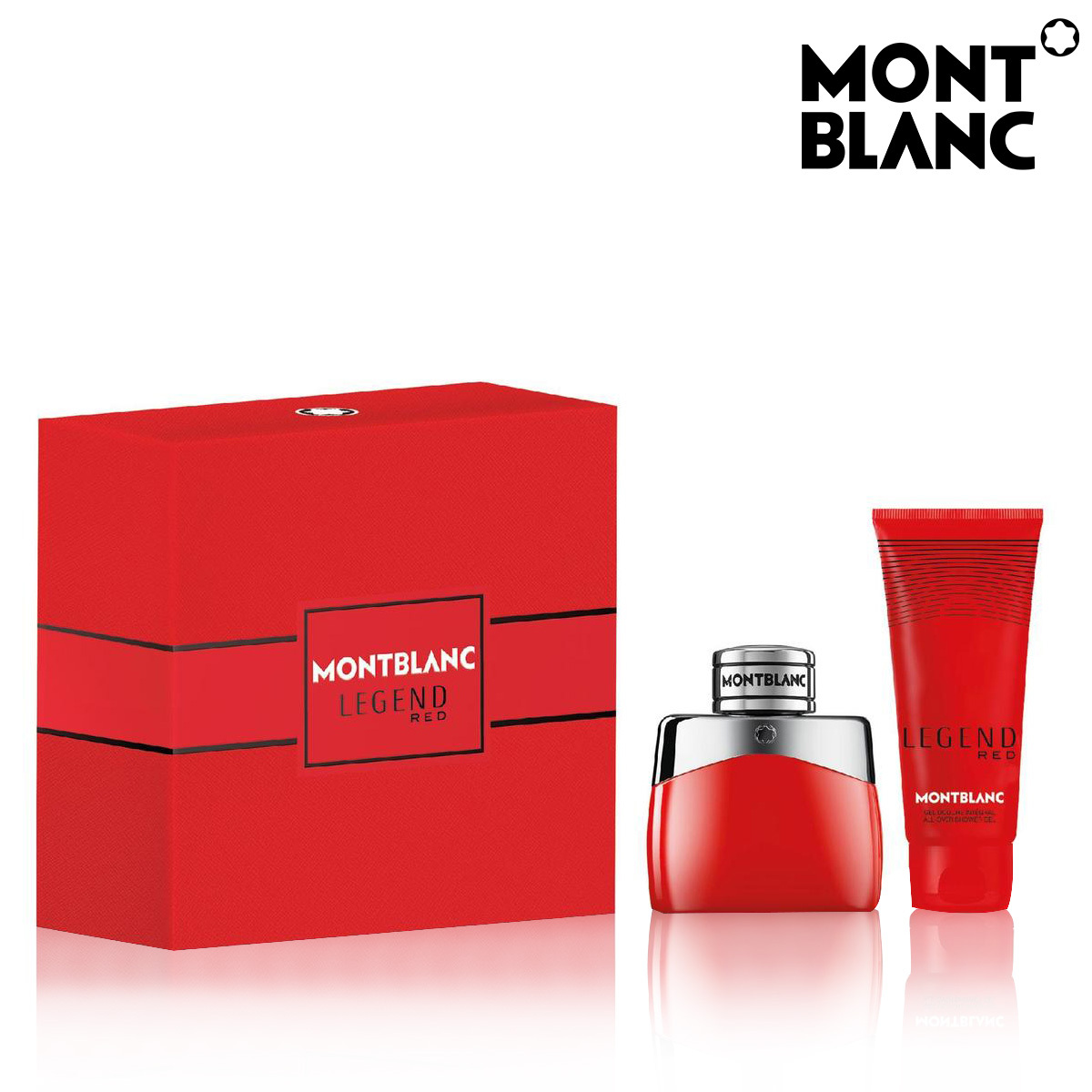 MONTBLANC 萬寶龍 傳奇烈紅淡香精禮盒 (淡香精+沐浴精)