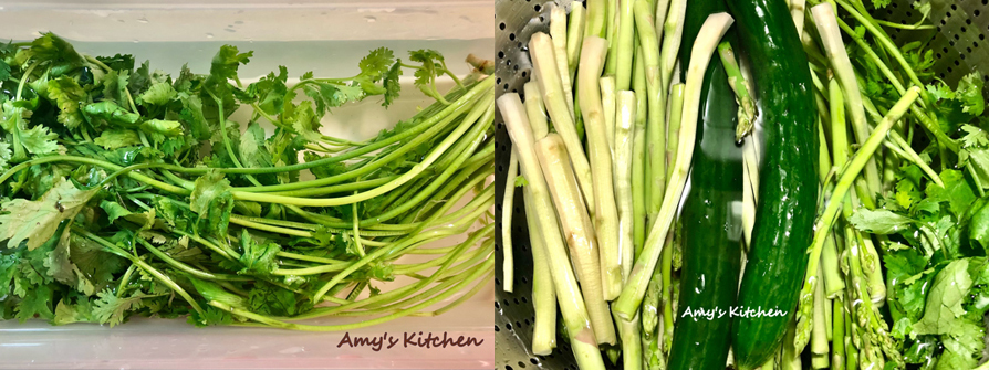 【涼拌小黃瓜 / 果醋小黃瓜】 Cucumber Salad / Cucumber with Fruit Vinegar