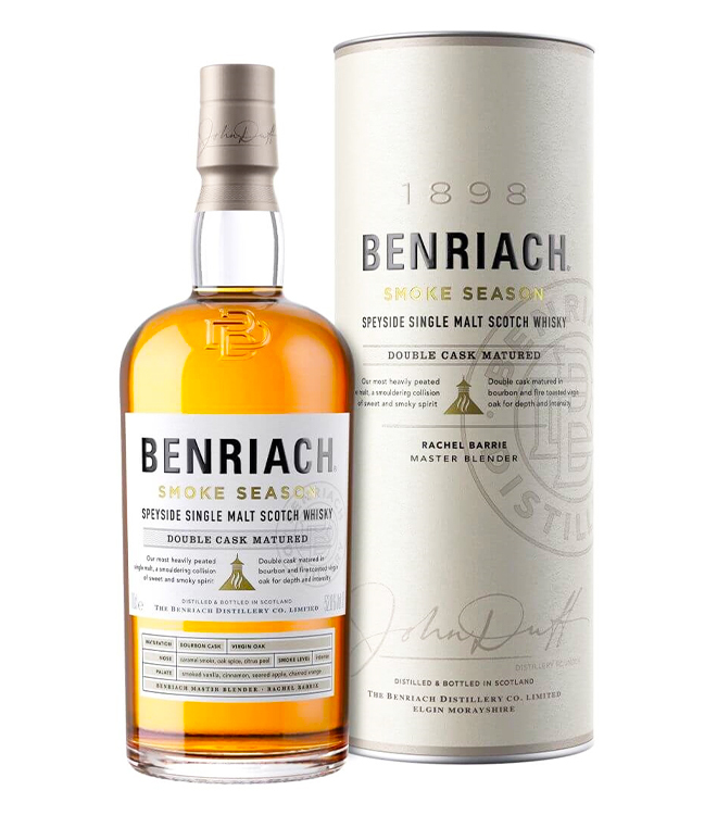 The BenRiach Smoke Season Speyside Single Malt Scotch Whisky 700mL