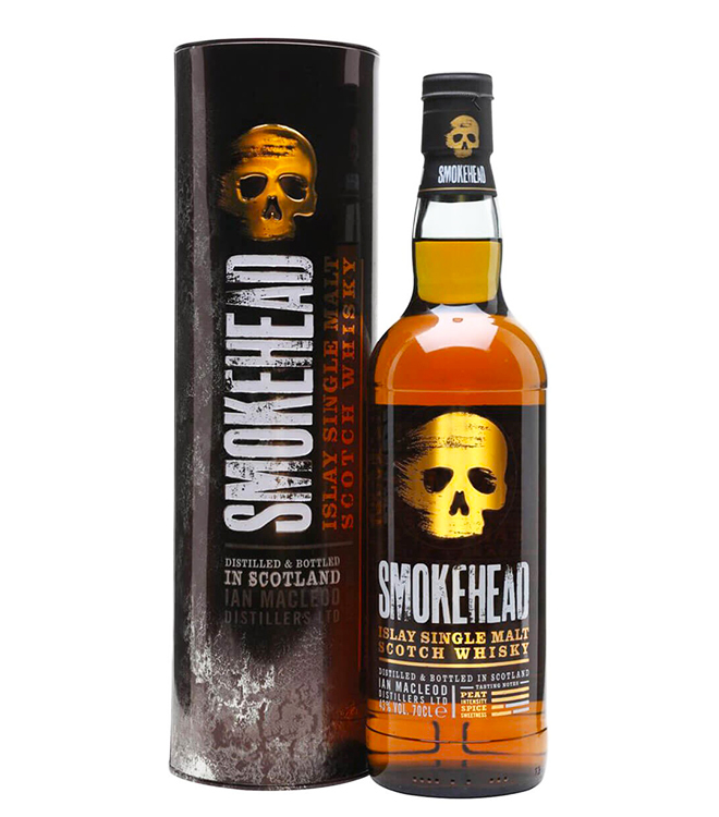 Smokehead Islay Single Malt Scotch Whisky 700mL