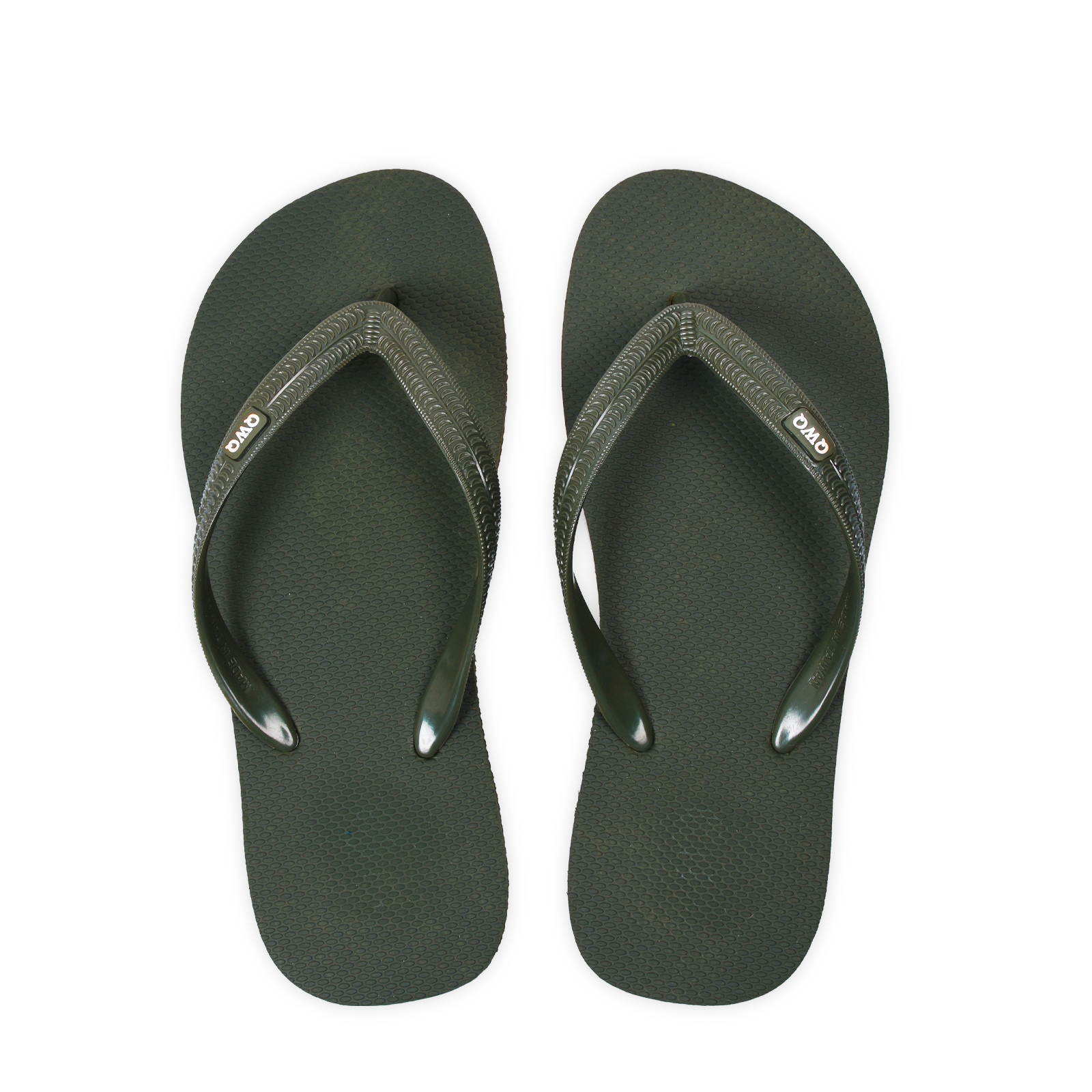 Top原創經典系列 夜幕綠 男款平底人字夾腳拖