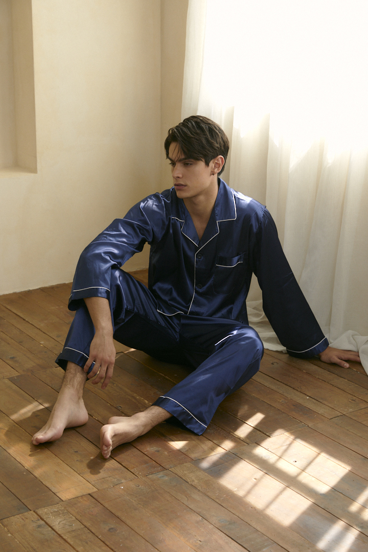 Love To Dream 長袖居家服【可客製化/男款睡衣/男款居家服】－Heres to Love