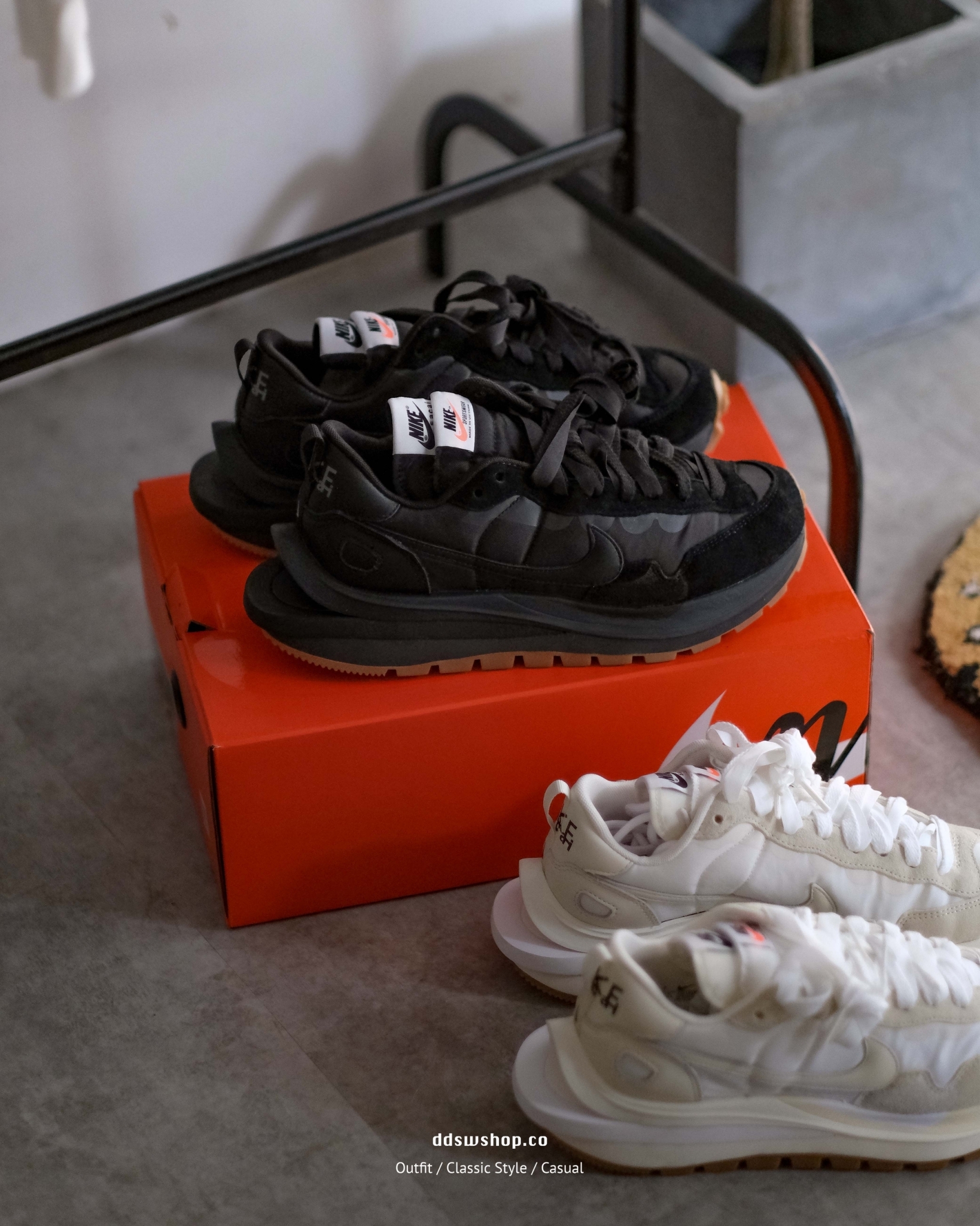 SG Sacai x Nike Vapor Waffle 'Sail Gum' 焦糖奶油底 DD1875-100 ‘Black Gum’ 黑武士 DD1875-001