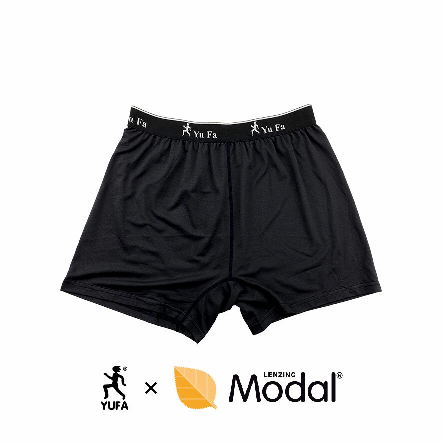 YUFA。訂製款。快乾。木代爾。Modal。長版四角褲。平口褲ZS106