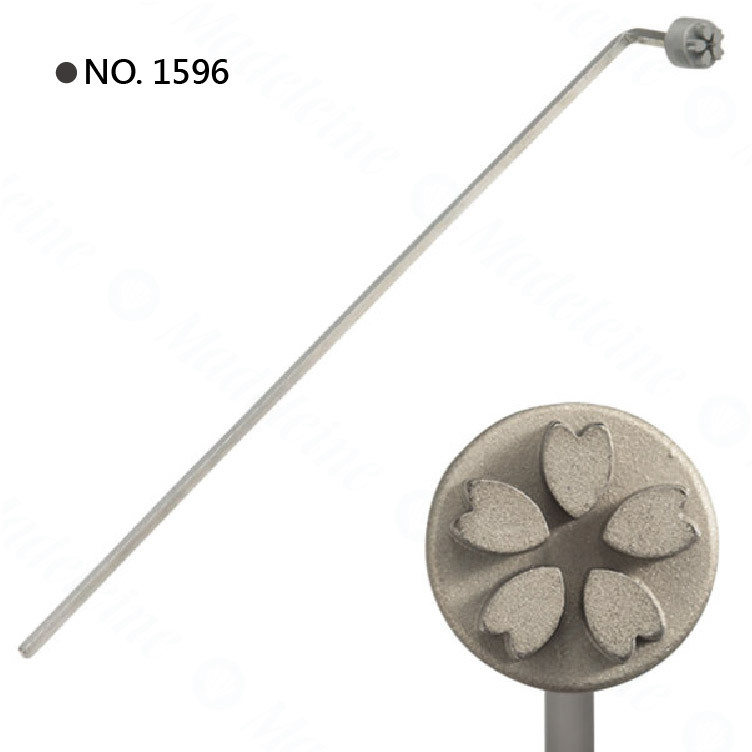 [ Cakeland烘焙用品 ] 櫻花烙燒圖形印棒(18-8不銹鋼) (NO.1596)