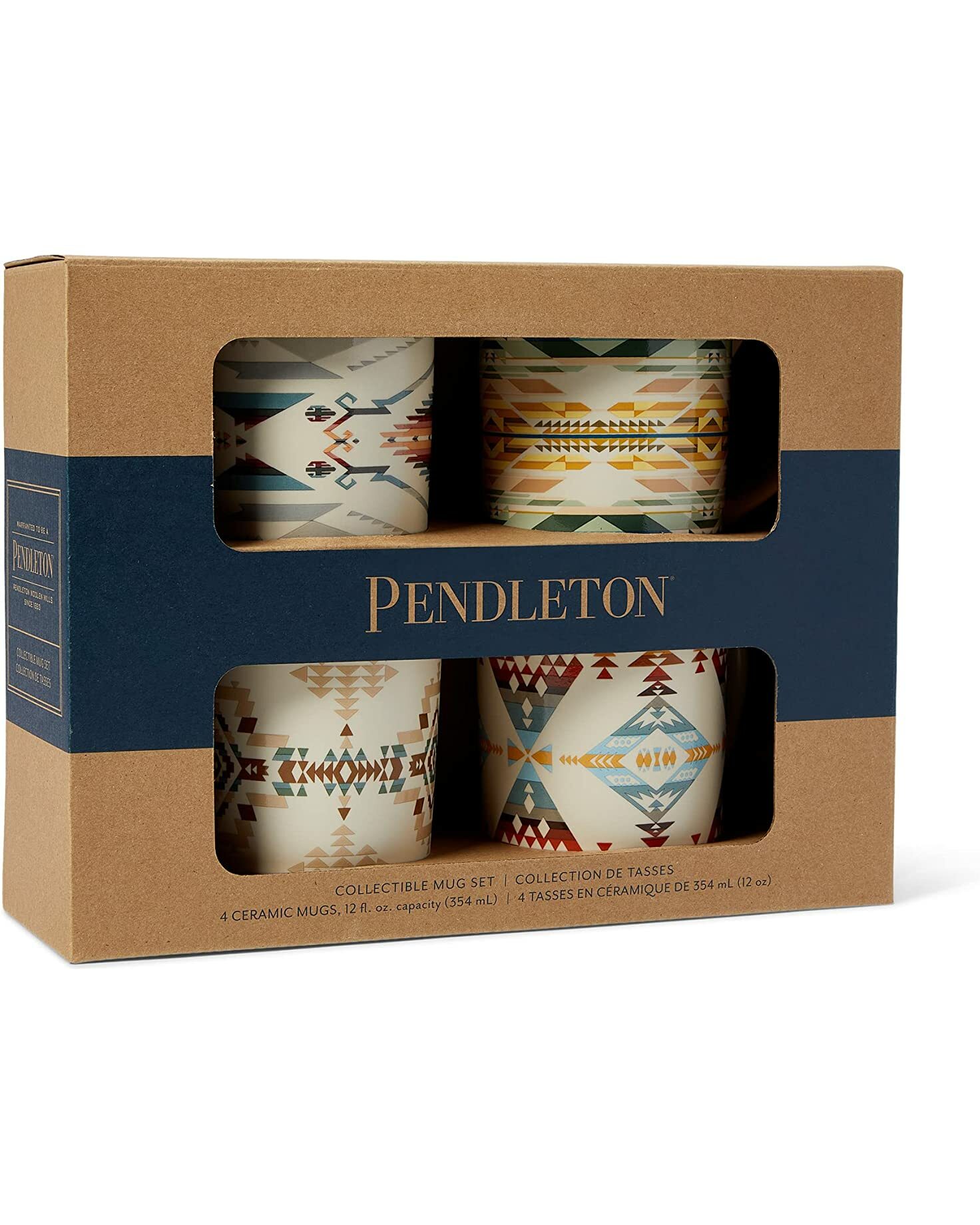 PENDLETON 12oz馬克杯組(一組4杯) – 蒼茫沙漠系列
