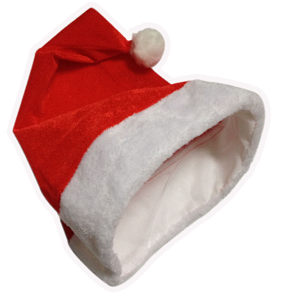 現貨區 金絲絨聖誕帽 BH0502