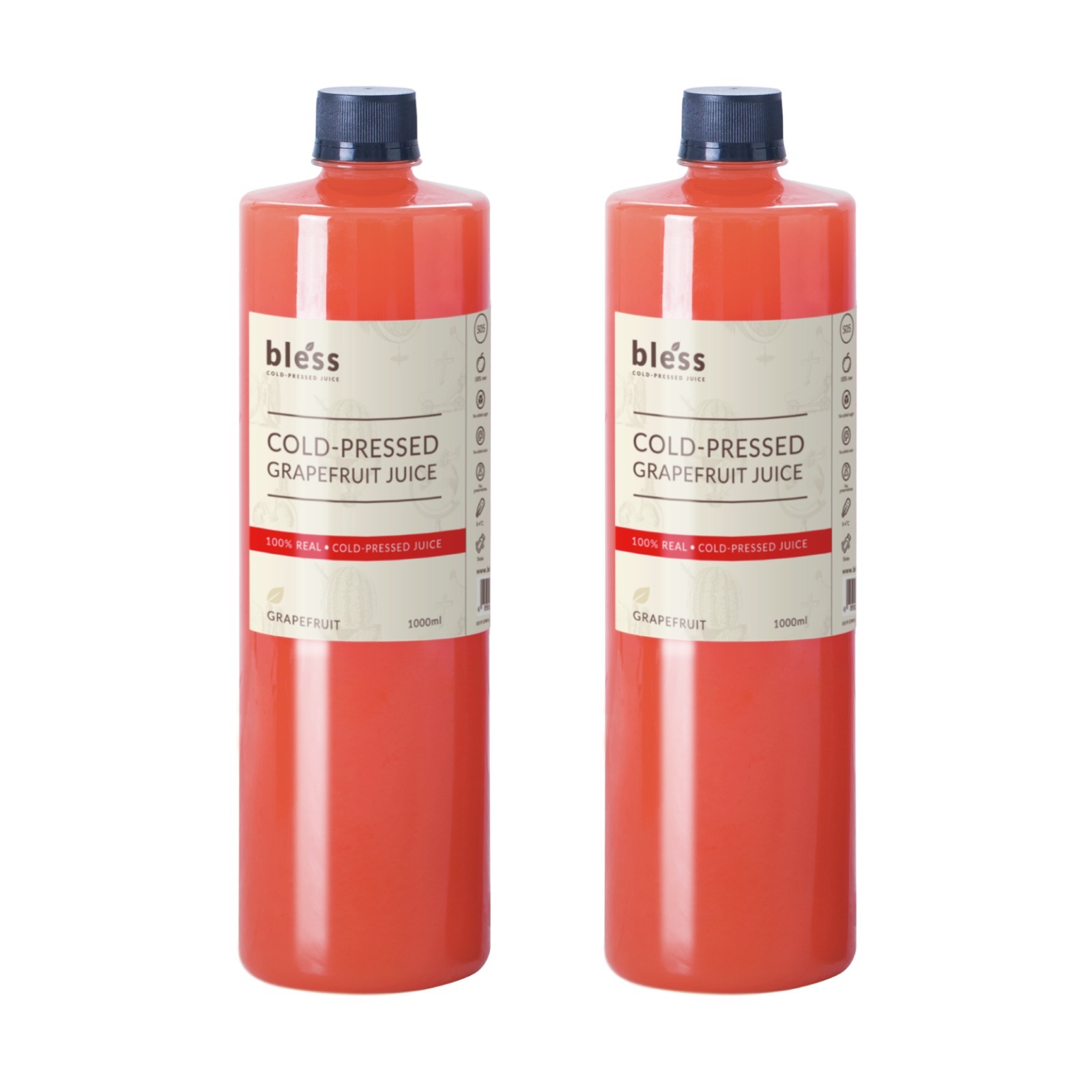 夏日西柚汁2支裝 (1000ML)