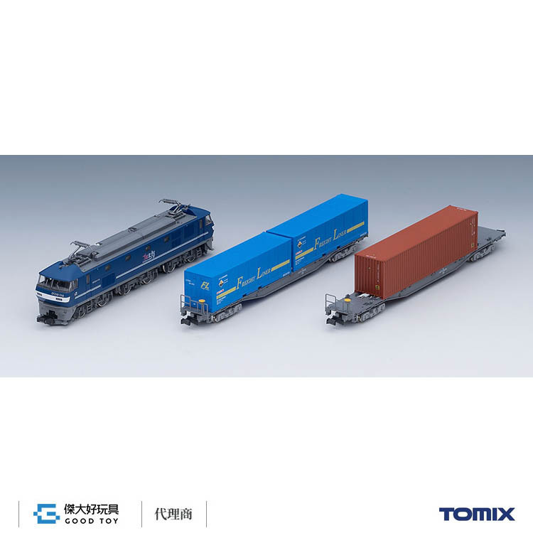 TOMIX 98394 電氣機關車貨車JR EF210型貨物列車(3輛)