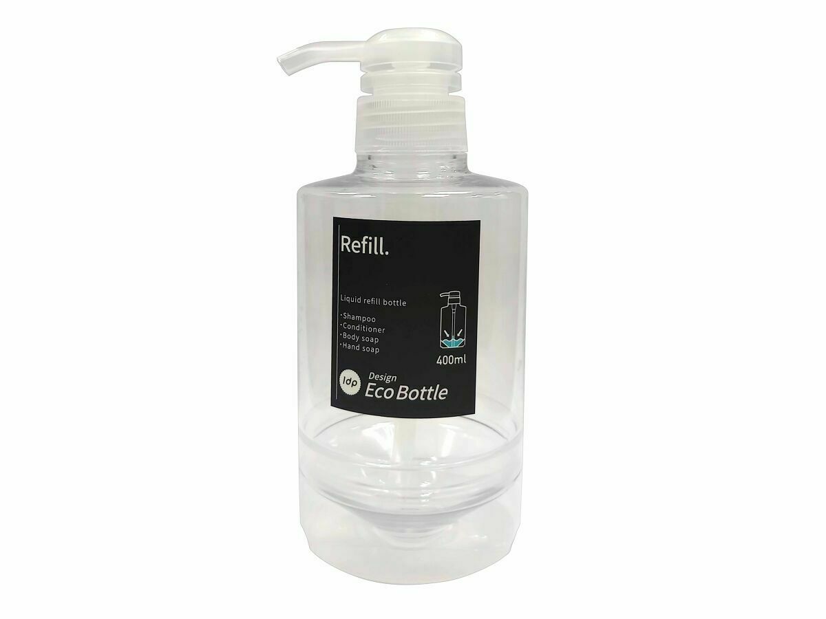 1dp零殘留按壓瓶/圓形透明款 400ml