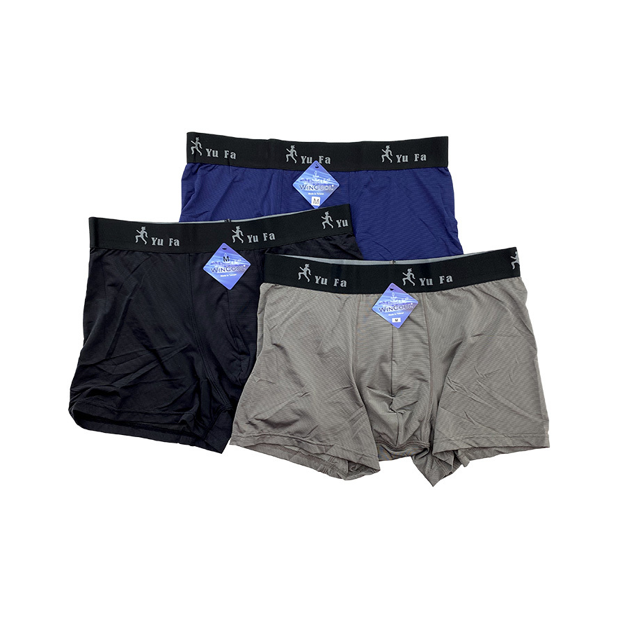 YUFA。涼感。四角褲。平口褲CS01