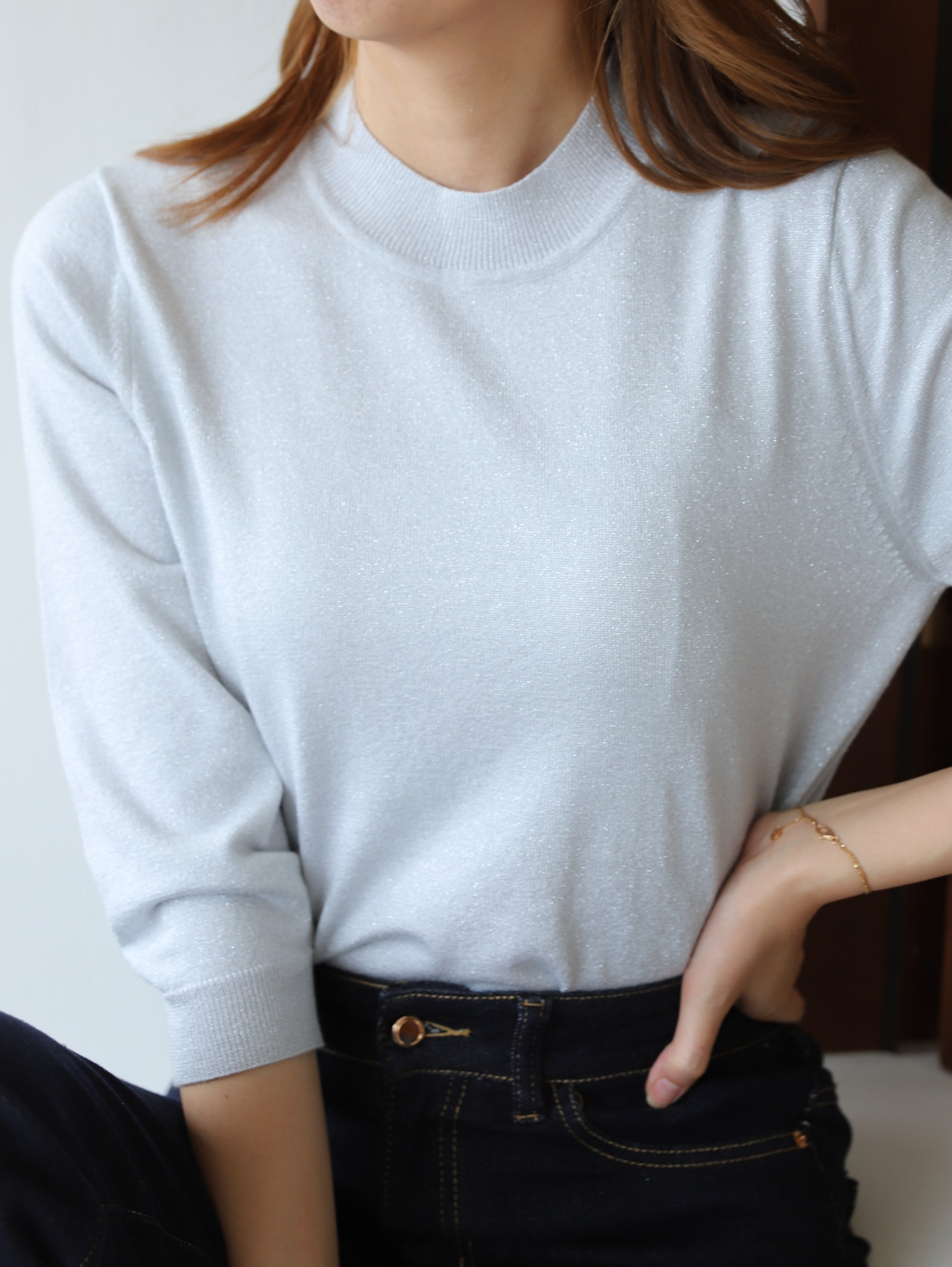 30off-銀河針織衫-鑽石藍