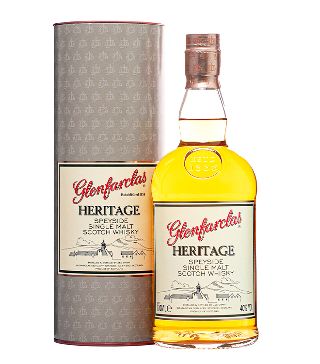 Glenfarclas Heritage Scotch Whisky 700mL