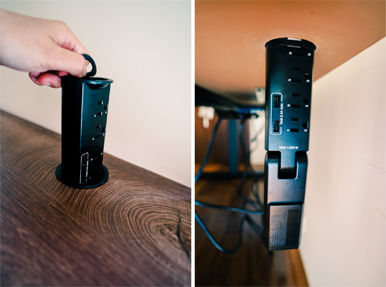 FUNYE孔式桌上延長線