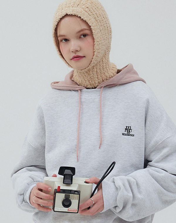 MUAH MUAH Fleece Regular Sweat Shirts