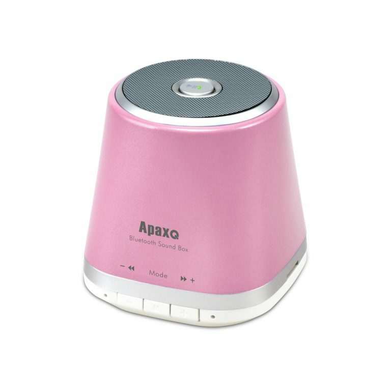 APAXQ - SP-BT12-PK 型格藍牙迷你音箱 – 粉紅色