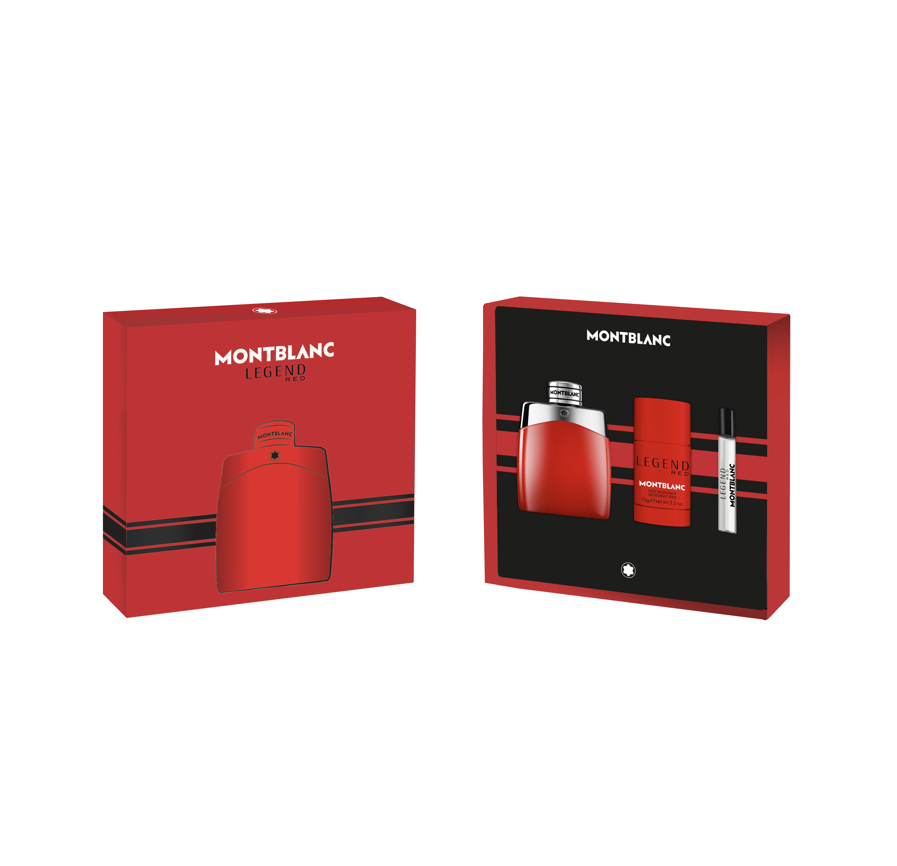 MONT BLANC 傳奇烈紅禮盒