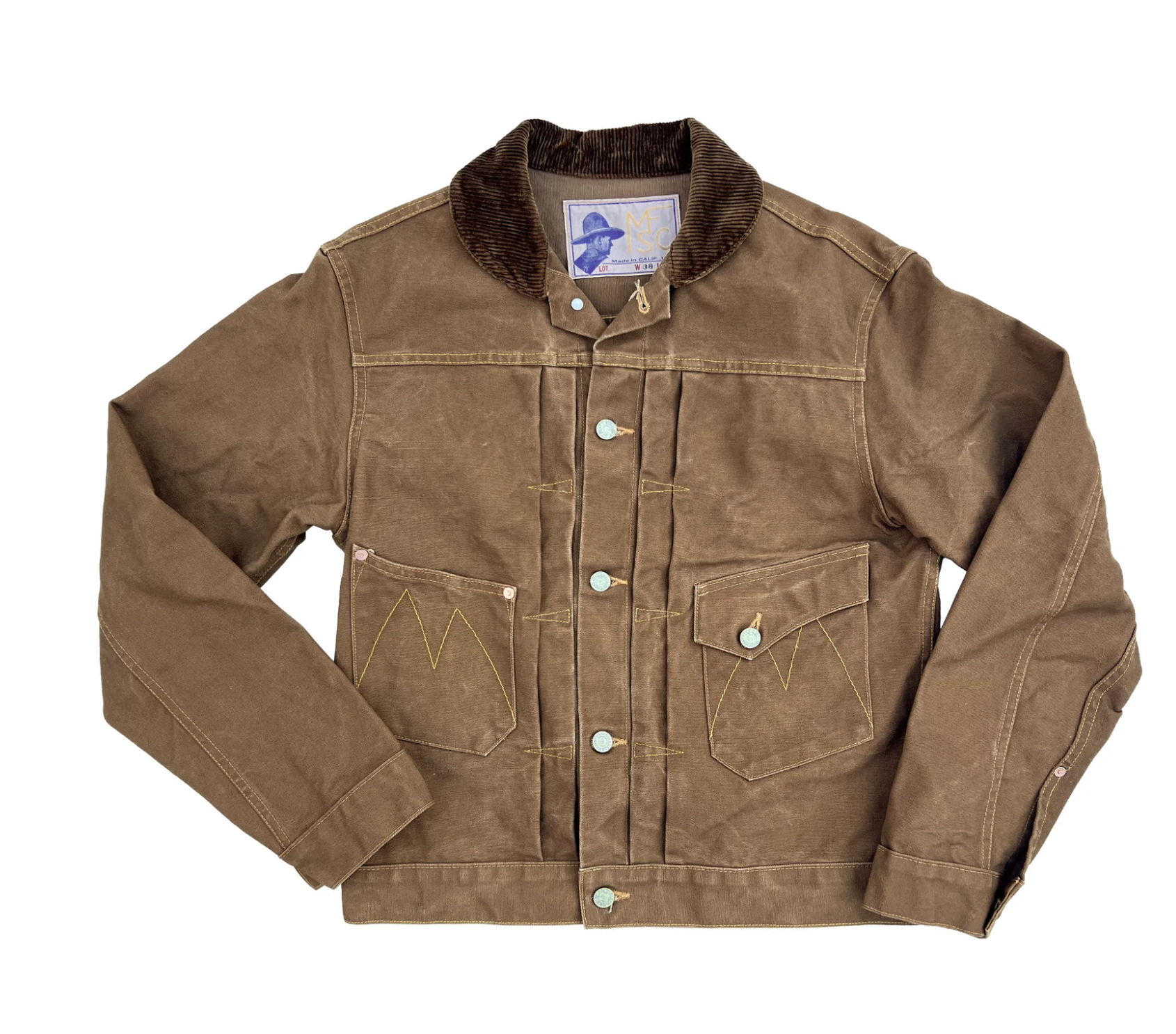 Mister Freedom RANCH BLOUSE "FRONTIER" ED. - NOS DUCK 官方發貨為 non wash 版本